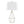 Diana - Contemporary Table Lamp (Set of 2) - Polished Nickel / Black Satin