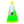 Twisted Addiction Green Triangle Flasher - TRAPSKI