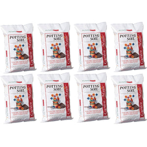 Michigan Peat 5720 Garden Magic General Purpose Potting Soil Mix, 20 lb, 8 Pack