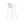 Modern Gable Outdoor Barstool Set of 2 in White