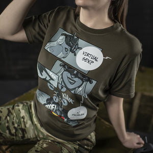 M-Tac T-Shirt Comics Drone Girl