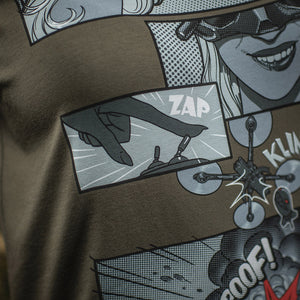 M-Tac T-Shirt Comics Drone Girl