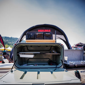 Yakima EXO OpenRange Deluxe Outdoor Camp Kitchen Cooking Storage System, Gray