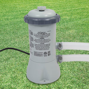 Intex 15ft x 33in Easy Set Above Ground Swimming Pool and 530 GPH Filter Pump