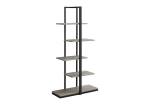 Bookshelf, Bookcase, Etagere, 5 Tier for Office, Contemporary & Modern
