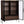 Modern Minimalist Style LED Curio Cabinet With Tempered Glass Door, Metal Legs