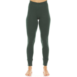 Midweight Women's Wool Bottom Thermal Base Layer - 100% Merino Wool