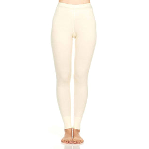 Midweight Women's Wool Bottom Thermal Base Layer - 100% Merino Wool