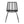 DEJA Chair 2PCS with 2 Cushions, Gray