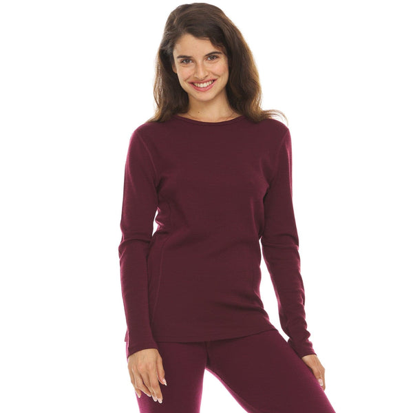 Midweight - Ossipee Women's Crew 100% Merino Wool