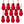 Luster Tear Drop Ornament, Glass Decorative Hanging Christmas Tree Ornaments For Holiday Party Decorations (Set of 12)