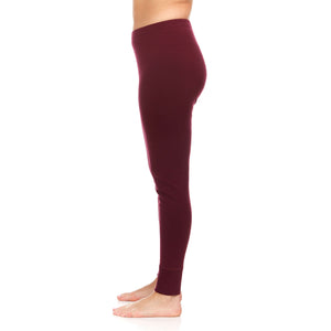 Women's Heavyweight Wool Bottoms Thermal Base layer - 100% Merino Wool