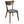 2 Piece Writing Desk Set With Chair - Brown