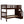 Stairway Bunk Bed With Storage And Guard Rail For Bedroom