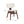 Modern Boucle Fabric Upholstered Side Chair, Bentwood Frame - White / Walnut
