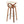 Gardenia - Mid Century Modern Fixed Height Barstool With Swivel With Round Footrest (Set of 2)