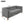 Modern 3 Seater Sofa Upholstered Couch with Curved Armrests