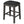 5 Pieces Counter Height Rustic Farmhouse Dining Room Wooden Bar Table Set With 2 Stools And 2 Chairs