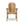 Outdoor Weather Resistant Acacia Wood Adirondack Dining Chairs (Set of 2)