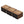 Interlocking Deck Tiles Striped Pattern Waterproof Brown