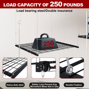 Overhead Garage Storage Rack