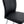 Modern Bar Chair Set Streamlined Backrest Metal Legs 2 Pieces - Black / Silver