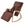 Full Massage Function Air Pressure Comfortable Relax Rocking Chair, Lounge Chair Relax Chair With Cushion - Brown