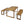 Outdoor Dining Set - Sandblast Natural Finish