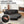 Semi Circular 2 In 1 Sofa Bed With Neck Pillow And Throw Pillows
