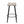 Counter Height Bar Stools Backless Handwoven Kitchen Dining Chairs With Round Footrest (Set of 2) Weaving Pub Stoo - Creamy White