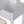 Luxury Vanity Desk With Round Mirror Height Adjustable Dressing Table Set Engineered Wood - Silver