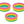 Intex Sunset Glow Inflatable Colorful Baby Swimming Pool, Multicolored, Set of 3 - TRAPSKI