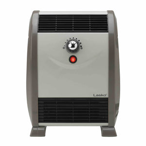 Lasko 1500W Portable Automatic Heat Regulator Floor Air Flow Heater (2 Pack)
