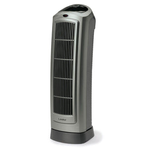 Lasko 1500W Portable Oscillating Ceramic Heater Tower w/ Digital Display, 2 Pack - TRAPSKI