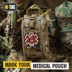 M-Tac Morale Patch Paramedic Bear PVC - TRAPSKI
