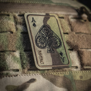M-Tac patch Ace Of Spades (Embroidery) - TRAPSKI