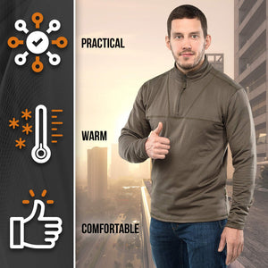 M-Tac Fleece Thermal Shirt Delta Level 2