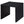 Canyon - Square Side Table - Black