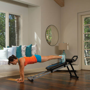 Total Gym Fitness Dynamic Plank Core & Abdominal Trainer Blast Workout Machine - TRAPSKI