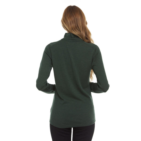 Midweight - Sequoia Women's 1/4 Zip 100% Merino Wool