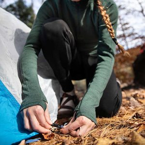 Midweight Women's Wool 1/4 Zip - 100% Merino Wool