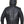 Men's Black B3 Shearling Jacket with Removable Hood