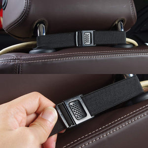 ISFC INSURFINSPORT Leather Front Inside Car Seat Cover Accessory, Red