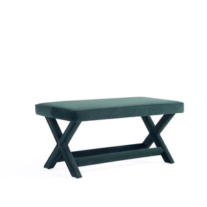 Abigail - Accent Bench With Piped Cushion
