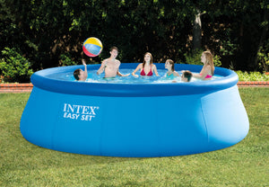 Intex 15ft x 48in Easy Swimming Pool Kit w/ 1000 GPH GFCI Filter Pump 26167EH