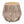 Acacia Wood Side Table with Beige Rope Base