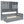 Daybed With All-In-One Cabinet And Shelf