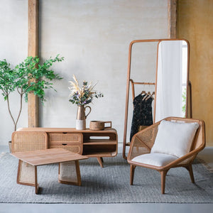 Tectona - Teak Leisure Chair - Natural Wood / Brown