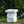 Talia Outdoor Patio Modern Artistry MGO Side Table, White