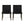Lounge Chair With Stunning Rope Weave Design, Set of 2 - Black